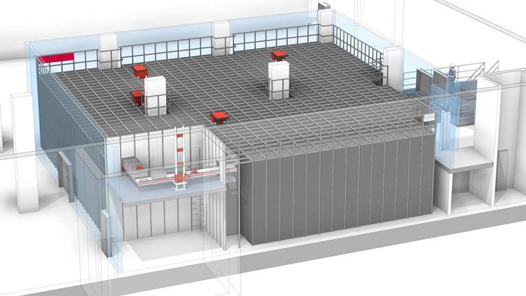 Siemens Mobility AG opts for space saving storage and order picking solution